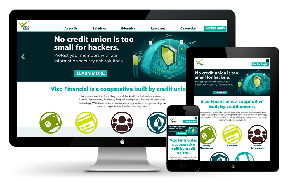 Vizo Financial website redesign